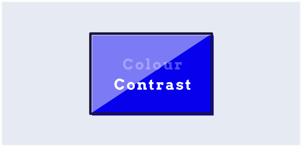 icon of colour contrast