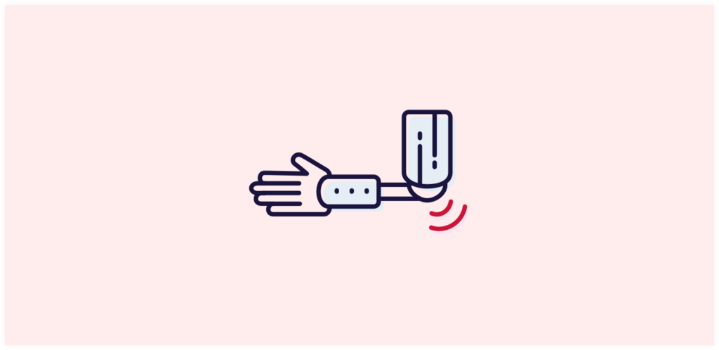 Icon of motor impairment