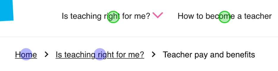 Target checker example
